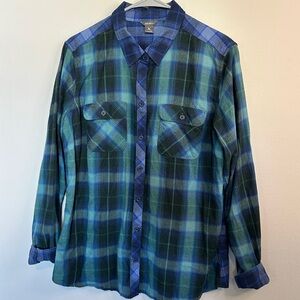 Eddie Bauer Classic Women’s Multicolor Flannel